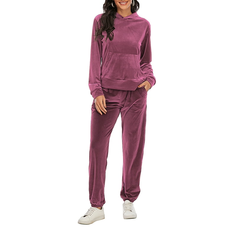 Womens cheap purple tracksuit