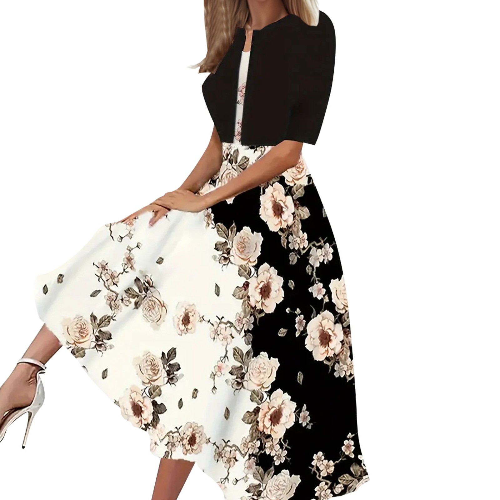 Two piece semi formal dress sale