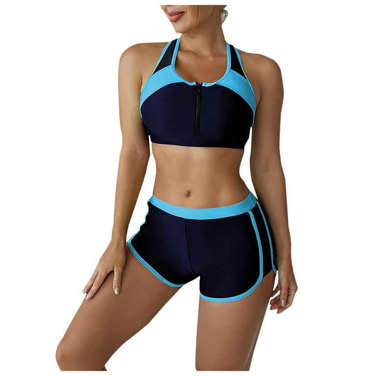 Zipper bikini swimsuit online