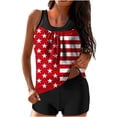 thumbnail image 1 of Women's Two Piece Tankini Swimsuits Modest Tummy Control Bathing Suits with Shorts Modest Coverage Swimwear, 1 of 6