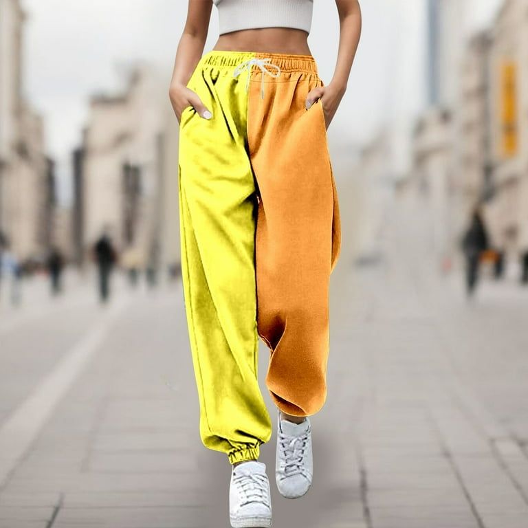 Two color sweatpants online