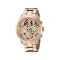 thumbnail image 1 of Women's U0330L16 Rose Gold-Tone Multi-Function Watch with Python Print Dial, 1 of 4