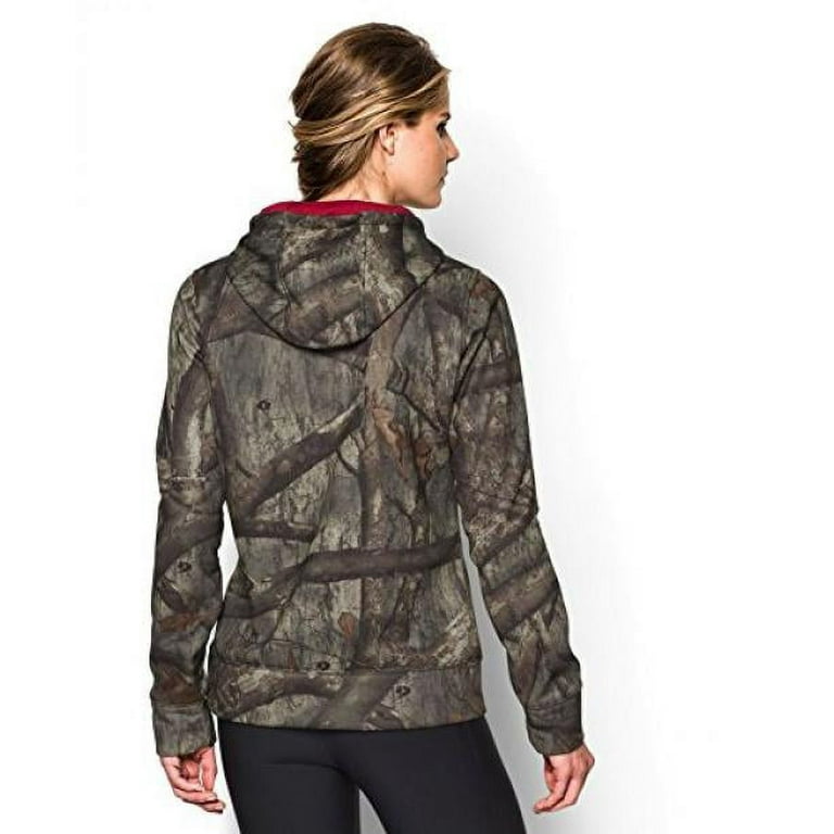 Ua big cheap logo camo hoodie
