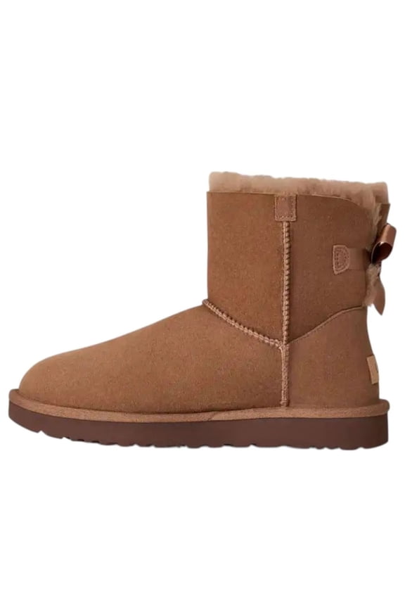 Women's UGG Mini Bailey Bow II Rocky Oak (1016501-RYK) - 9
