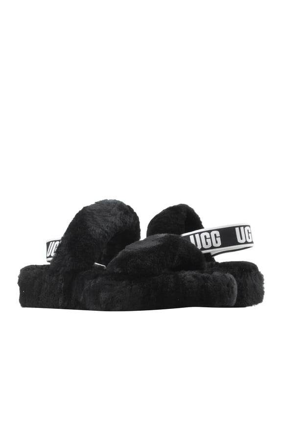 Women's UGG Oh Yeah Slide Black (1107953-BLK) - 11