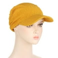 thumbnail image 1 of Women's UPF 50+ Sun Protection Hat with Brim, Elastic Ponytail Head Scarf Bonnet for Outdoor Sports, Beach Activities, Hiking and Summer Sun Protection, 1 of 3