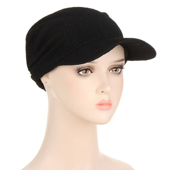 Women's UPF 50+ Sun Protection Hat with Brim, Elastic Ponytail Head Scarf Bonnet for Outdoor Sports, Beach Activities, Hiking and Summer Sun Protection