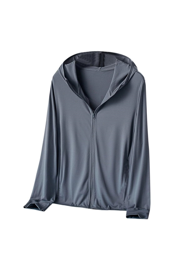Women's UPF 50 Sun Protection Hoodie Jacket Breathable Outdoor Active Wear Lightweight Cover Up for Hiking Beach