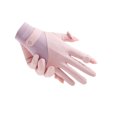 thumbnail image 1 of Women's UPF 50+ UV Protection Gloves, Ice Silk Cooling Anti- Touchscreen Gloves, Breathable Driving Hiking Pickleball Gloves with Flip Open Fingertips for Outdoor Sports, Pink, 1 of 4