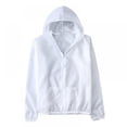thumbnail image 1 of Women's UPF 50+ UV Sun Protection Clothing Zip Up Lightweight Hoodie Sun Shirt Hiking Outdoor Performance Jackets, 1 of 9