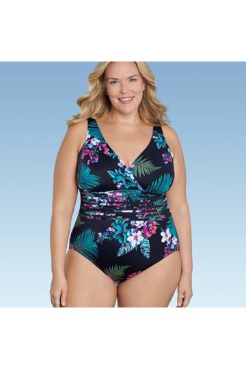 Aqua Green Women's Deep V-Neck One Piece Swimsuit UPF 50 Tummy Control Aqua Green Women's Deep V-Neck One Piece Swimsuit UPF 50 Tummy Control