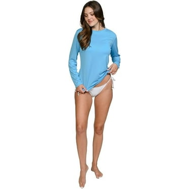 InGear Women's Rash Guard Shirts, UPF 50+ Swim Shirt, Lightweight Quick Dry Top, Sizes S-XXL