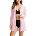 thumbnail image 1 of Women's UPF50+ Swim Cover Up Sun Protection Hoodie Long UV Jacket SPF Lightweight Swimsuit Beach Cover Ups for Women, 1 of 7