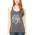 thumbnail image 1 of Women's US Skull Printed Flowy Racerback Tank Top, 1 of 1