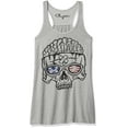 thumbnail image 1 of Women's US Skull Printed Flowy Racerback Tank Top, 1 of 2