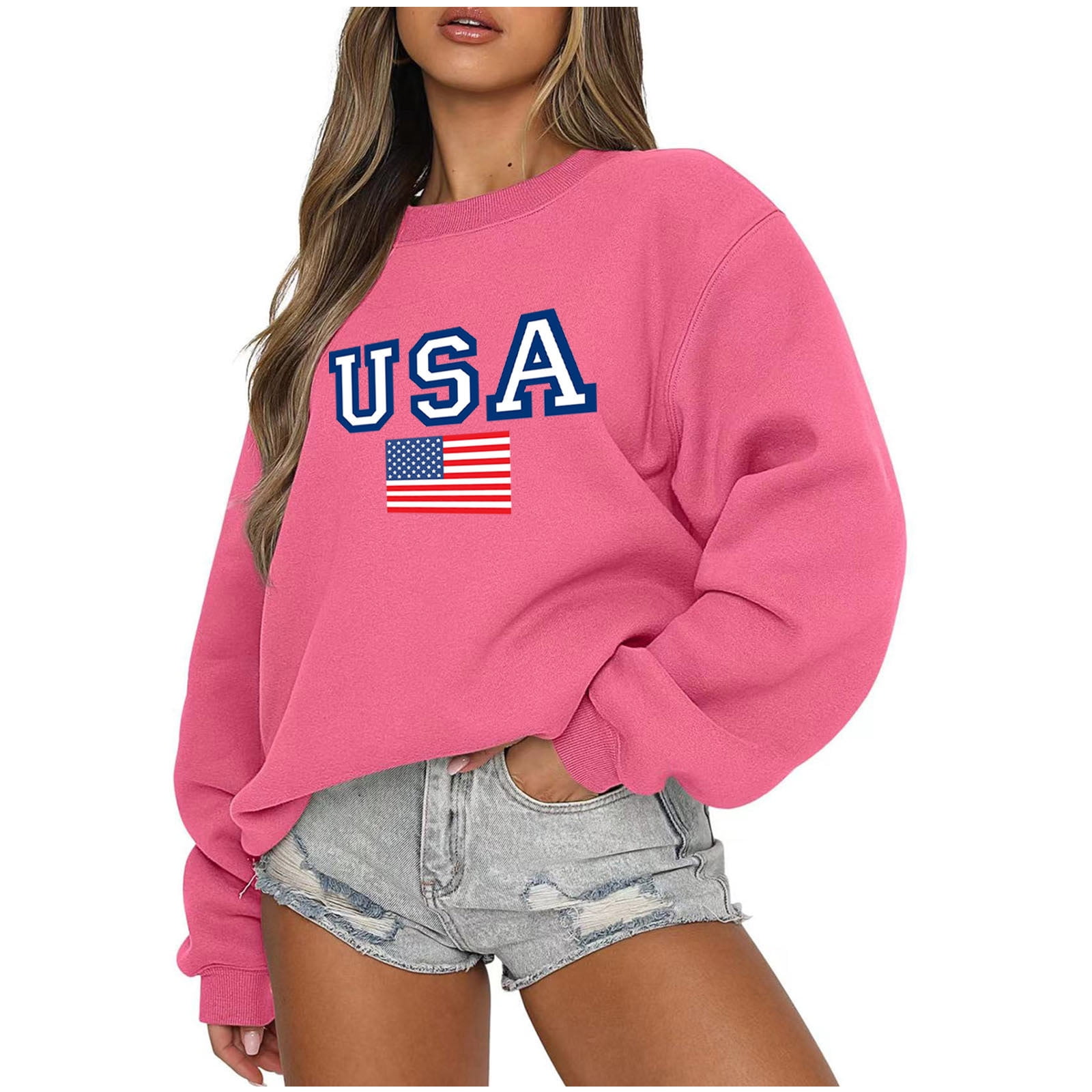ChiyeeKiss Women's Sparkle Football Sequin Sweatshirt - Oversized Y2K Crewneck Pullover, Game Day Fleece Top - View #7