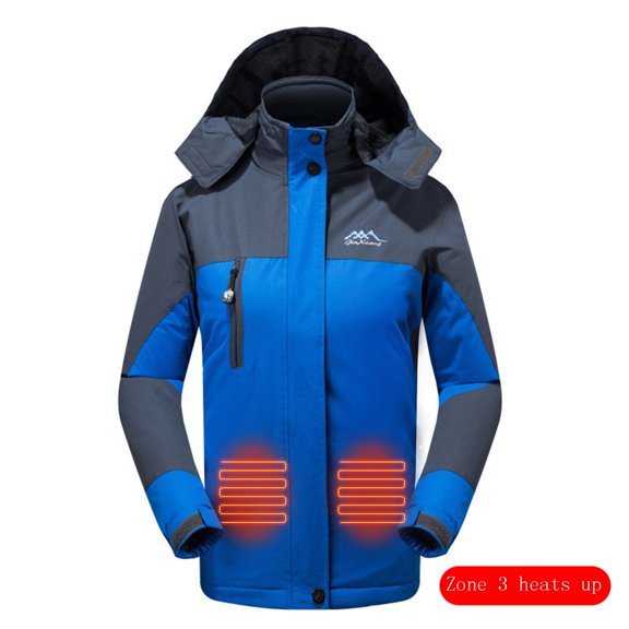Women's USB Heating Cotton Jacket Heating, Insulation, And Thickening Charging Jacket
