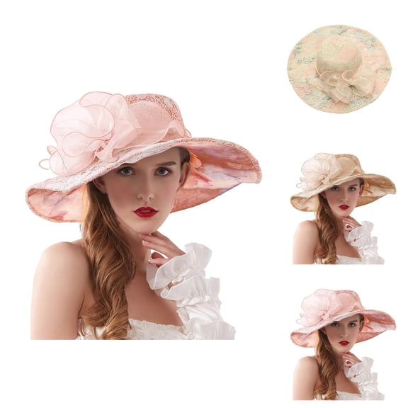 Women's UV Protection Packable Straw Sun Hat â Wide Brim Beach Hat, for Vacation, Hiking & Travel, Comfortable & Stylish Design for Full Sun Protection