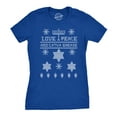 thumbnail image 1 of Women's Ugly Hanukkah Sweater T Shirt Sweater Shirt Jewish Holiday Tee for Women Womens Graphic Tees, 1 of 9