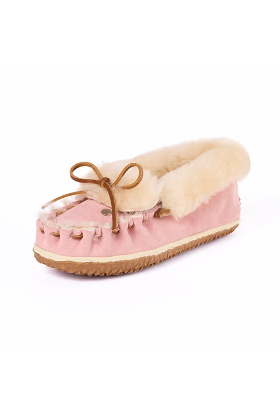 Women's Ultimate Sheepskin Slipper, Blush, Size 9