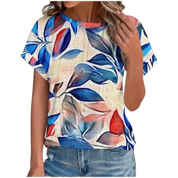 Women's Ultra-Soft Bamboo Viscose V-Neck T-Shirt Short Sleeve Trendy Casual Sleep Pajama Tops