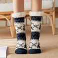 thumbnail image 1 of Women's Ultra Warm Fuzzy Socks with Grip Bottoms, Perfect for Lounging and Relaxation US 6 to 11, 1 of 5