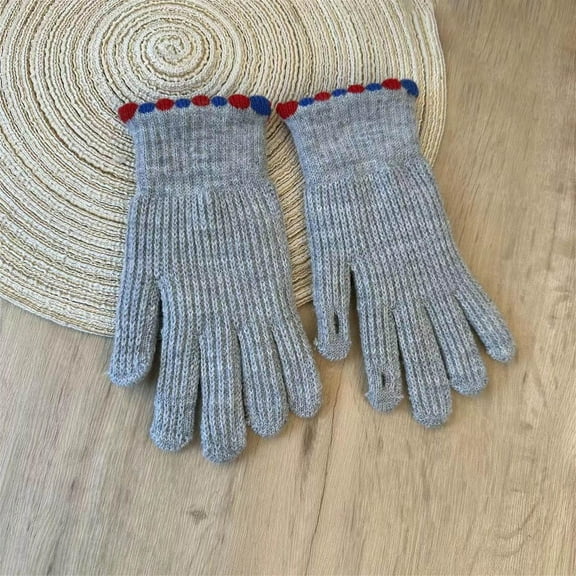 Women's Ultra-Warm Touchscreen Gloves - Fleece Lined All-Weather Winter Knit