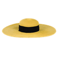 thumbnail image 1 of Women's Ultrabraided Hat Large Brimmed Hat With Ribbon (UBLX106), 1 of 3