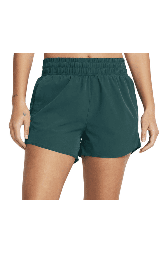 Women's Under Armour 3" Flex Woven Short - SMALL - Green