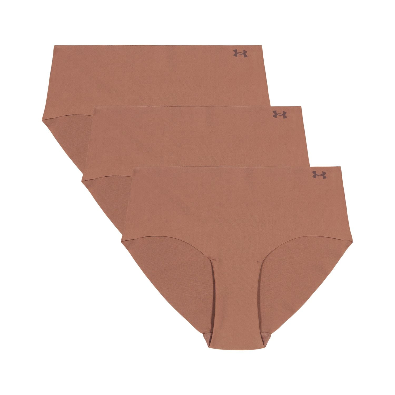 Women's Under Armour 3-pack Pure Stretch No-Show Hipster Panty