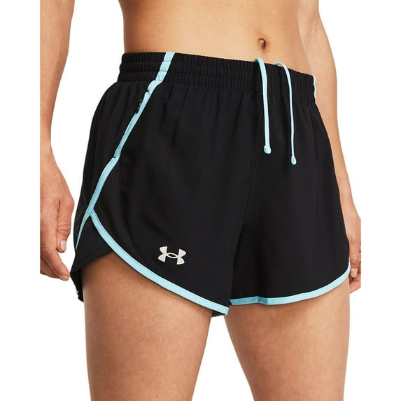 Women's Under Armour Fly-By Shorts Color: Black 4 Size: MEDIUM