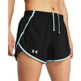 thumbnail image 1 of Women's Under Armour Fly-By Shorts Color: Black 4 Size: X LARGE, 1 of 4