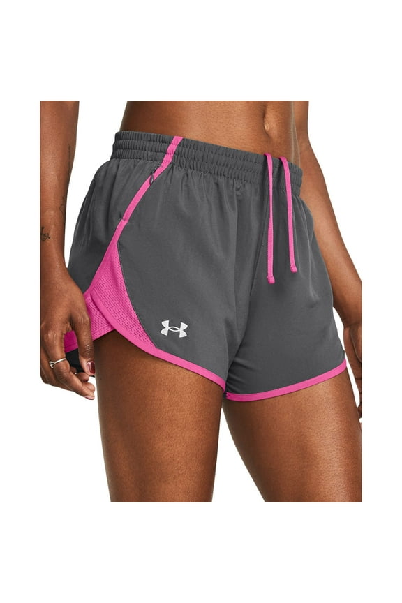Women's Under Armour Fly-By Shorts Color: Gray 2 Size: XX LARGE