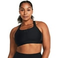 thumbnail image 1 of Women's Under Armour HeatGear® Armour High-Impact Sports Bra Color: Black Black Size: LARGE, 1 of 4