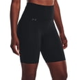 thumbnail image 1 of Under Armour Womens Motion Bike Shorts, Black Large, 1 of 4