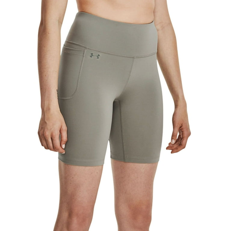 Women s Under Armour Motion 8 in. Bike Shorts Color Grove Green Size X SMALL Walmart