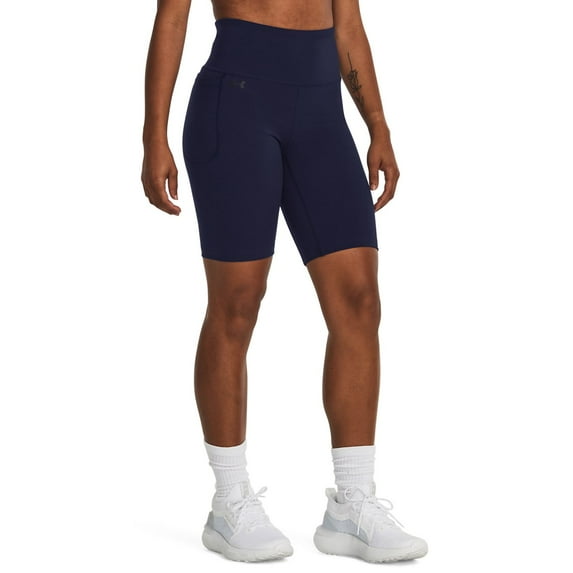 Women's Under Armour Motion 8-in. Bike Shorts Color: Midnight Navy Size: X SMALL