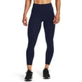 thumbnail image 1 of Women's Under Armour Motion High-Waisted Ankle Leggings Color: Midnight Navy Size: SMALL, 1 of 5