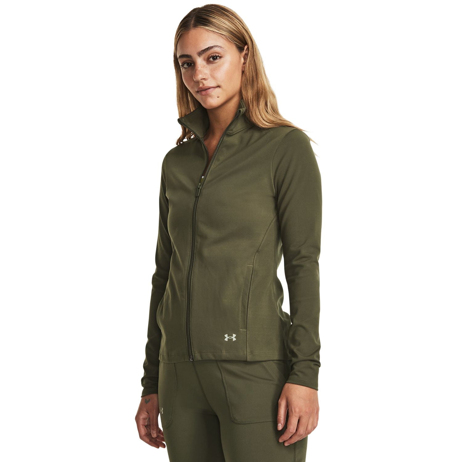 (取寄) アンダーアーマー レディース モーション ジャケット Under Armour women Motion Jacket Expedition Green/Black Women's Under Armour Motion Jacket Color: Marine Od Green Size: XX