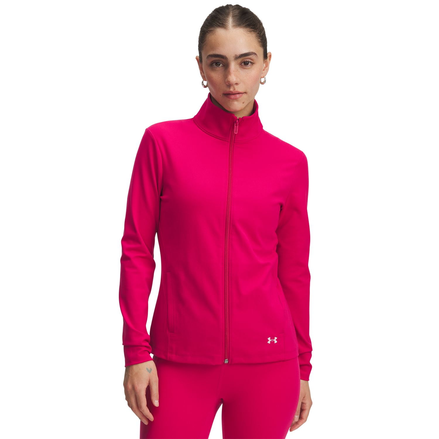 Women's Under Armour Motion Jacket Color: Shaded Fuchsia Size