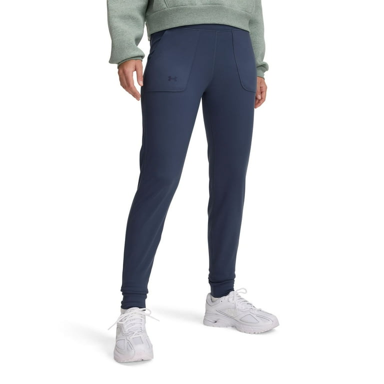 (取寄) アンダーアーマー レディース モーション ジョガーズ Under Armour women Motion Joggers Downpour Gray/Midnight Navy Women's Under Armour Motion Joggers Color: Downpour Gray Size