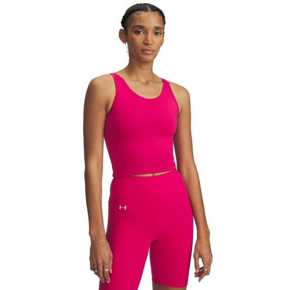 Women's Under Armour Motion Deep Scoop Tank Top Color: Shaded Fuchsia Size: XX LARGE
