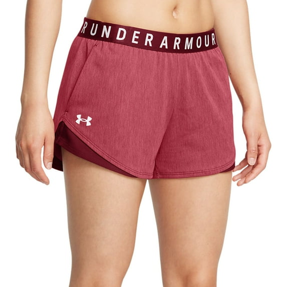 Women's Under Armour Play Up 3.0 Shorts Color: Cardinal Size: MEDIUM
