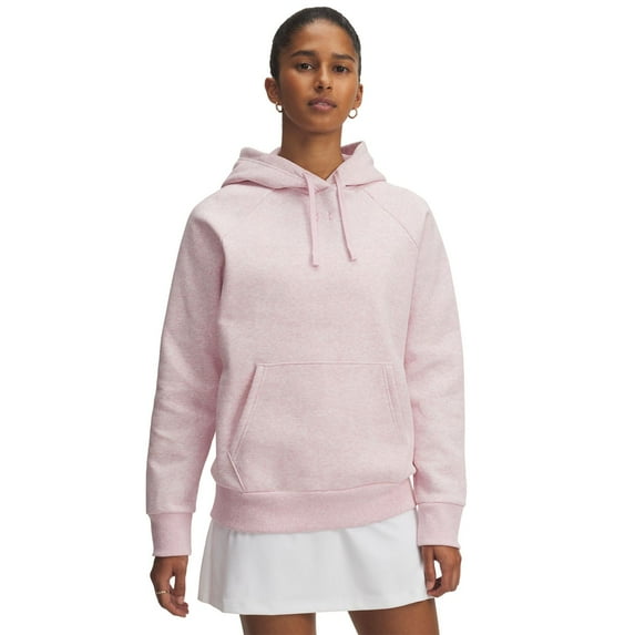 Women's Under Armour Rival Fleece Hoodie Color: Prime Pink Size: X LARGE