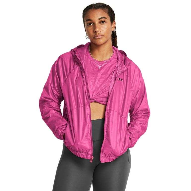 Women's Under Armour Rival Full-Zip Windbreaker Jacket Color Women's Under Armour Rival Full-Zip Windbreaker Jacket Color