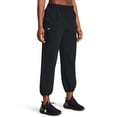 thumbnail image 1 of Women's Under Armour Rival Woven Cargo Pants Color: Black Size: X LARGE, 1 of 4