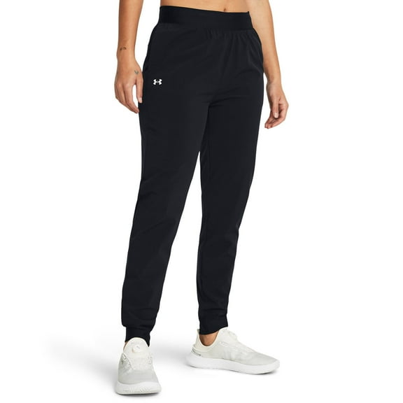 Women's Under Armour Rival Woven Pants Color: Black Size: X LARGE