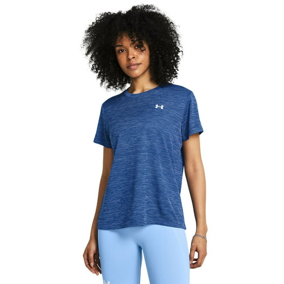 Women's Under Armour Tech™ Short Sleeve Tee Color: Tech Blue Size: X SMALL