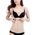 thumbnail image 1 of Women's Underbust Corset Waist Trainer Cincher Steel Boned Body Shaper Vest with Adjustable Straps, 1 of 7