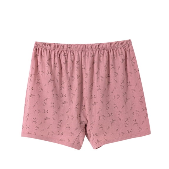 Women's Underwear Boxer Briefs Soft Loose Comfortable Shorts Boxer Panties Underpants Light pink 2XL